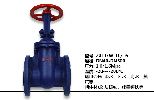 法蘭式閘閥