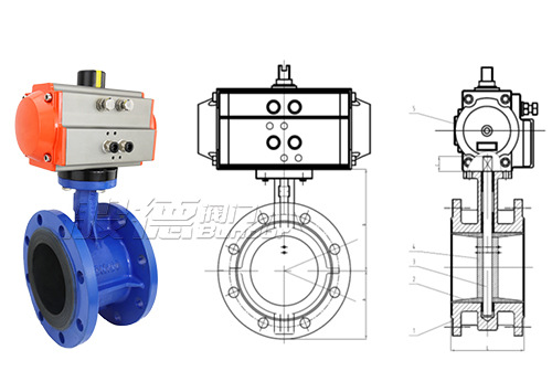 氣動蝶閥價格、原理